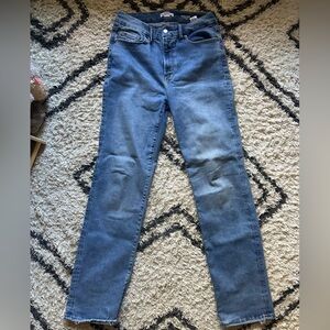 Good Legs Straight Mid-Rise Jeans